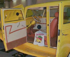 Packard, a view of the inside