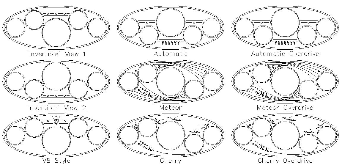 image of dash variations